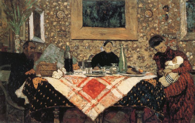 Family Lunch, Edouard Vuillard